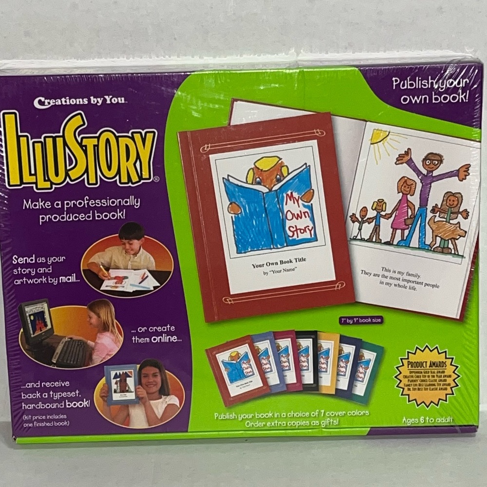 Creations‎ by You Illustory Publish Your Own Book, New, Sealed Box